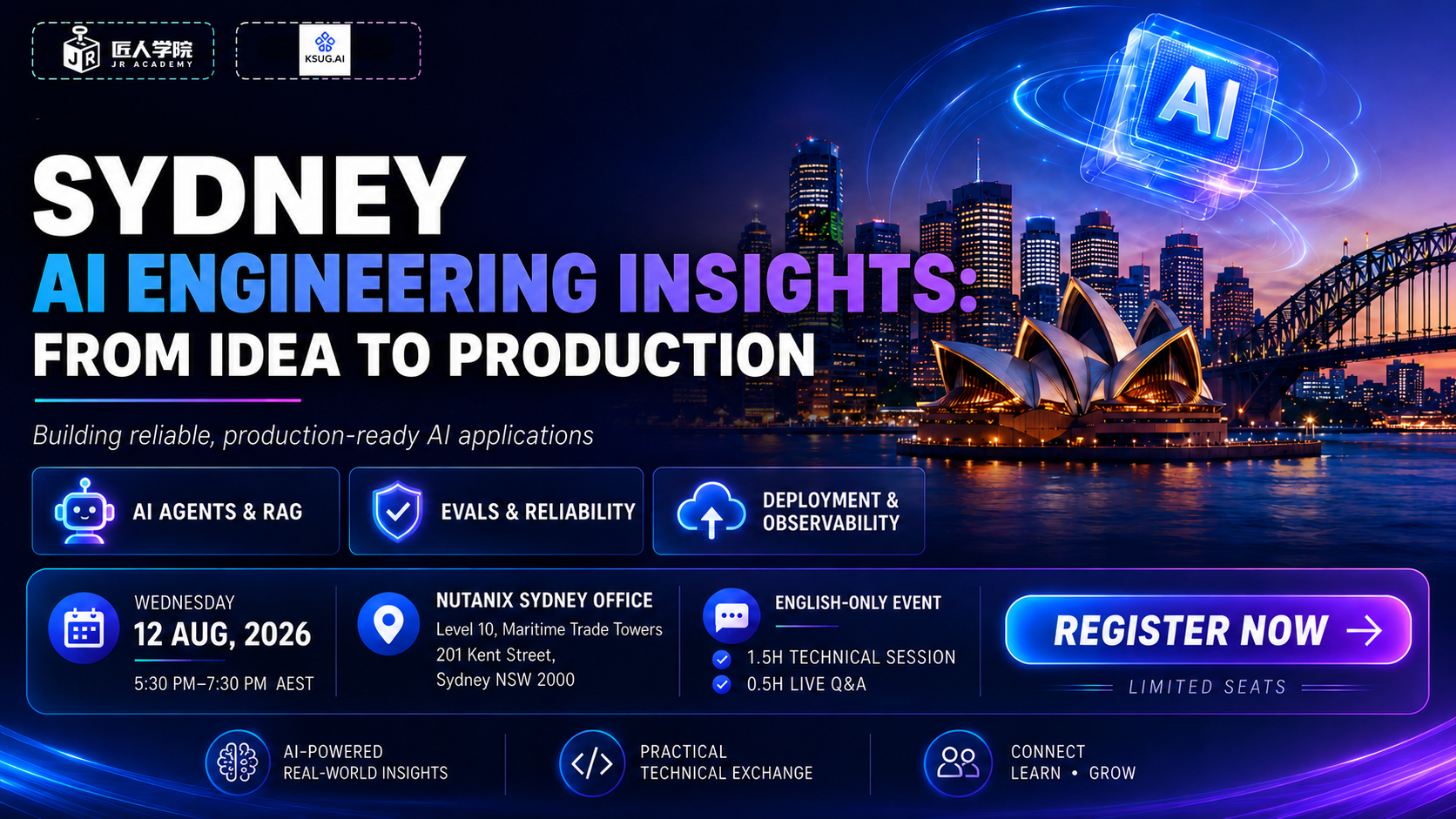【Sydney】AI Engineering Insights:：From Idea to Production