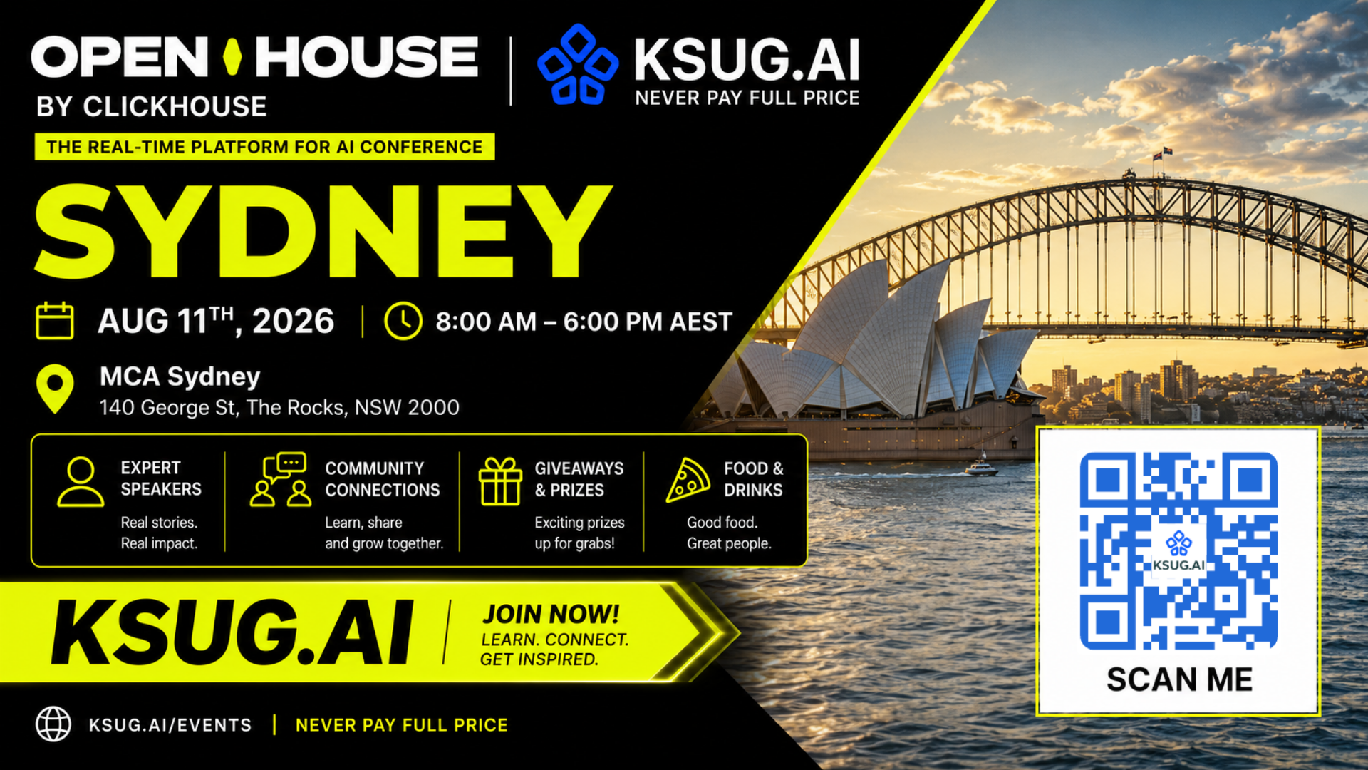 【Sydney】KSUG.AI × The Real-Time Platform for AI Conference 