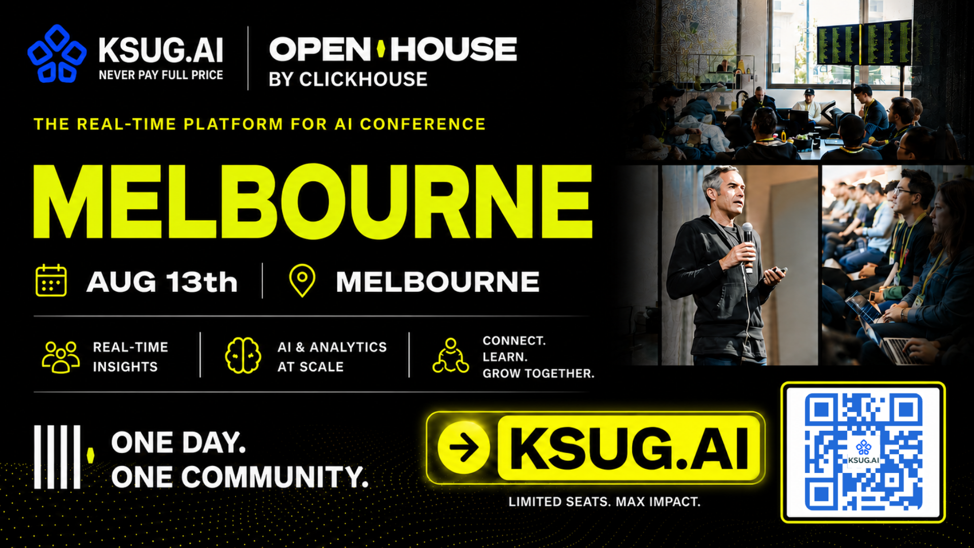 【Melbourne 】KSUG.AI x The Real-Time Platform for AI Conference 