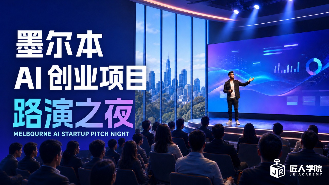 墨尔本 AI 创业项目路演之夜 Melbourne AI Startup Pitch Night  