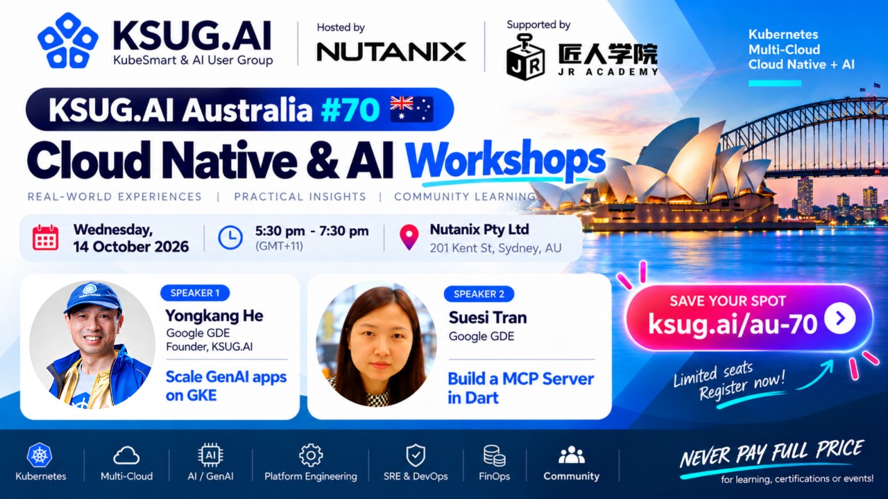 【 Sydney】Cloud Native & AI Workshops