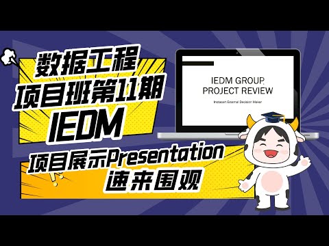 商业数据工程全栈班第11期 项目展示—IEDM