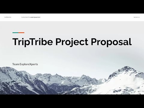 TripTribe项目 Proposal展示 | Web全栈班21期 | 澳洲全栈开发项目 | 澳洲全栈开发学习 | 澳洲Full Stack求职