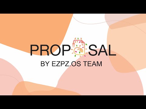 EZPZ.OS项目 Proposal展示 | 澳洲全栈开发项目 | 澳洲DevOps项目 | 澳洲全栈学习 | 澳洲DevOps学习 | 澳洲IT求职
